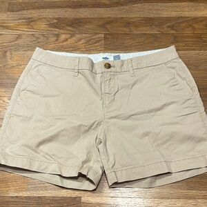 OLD NAVY tan chino shorts